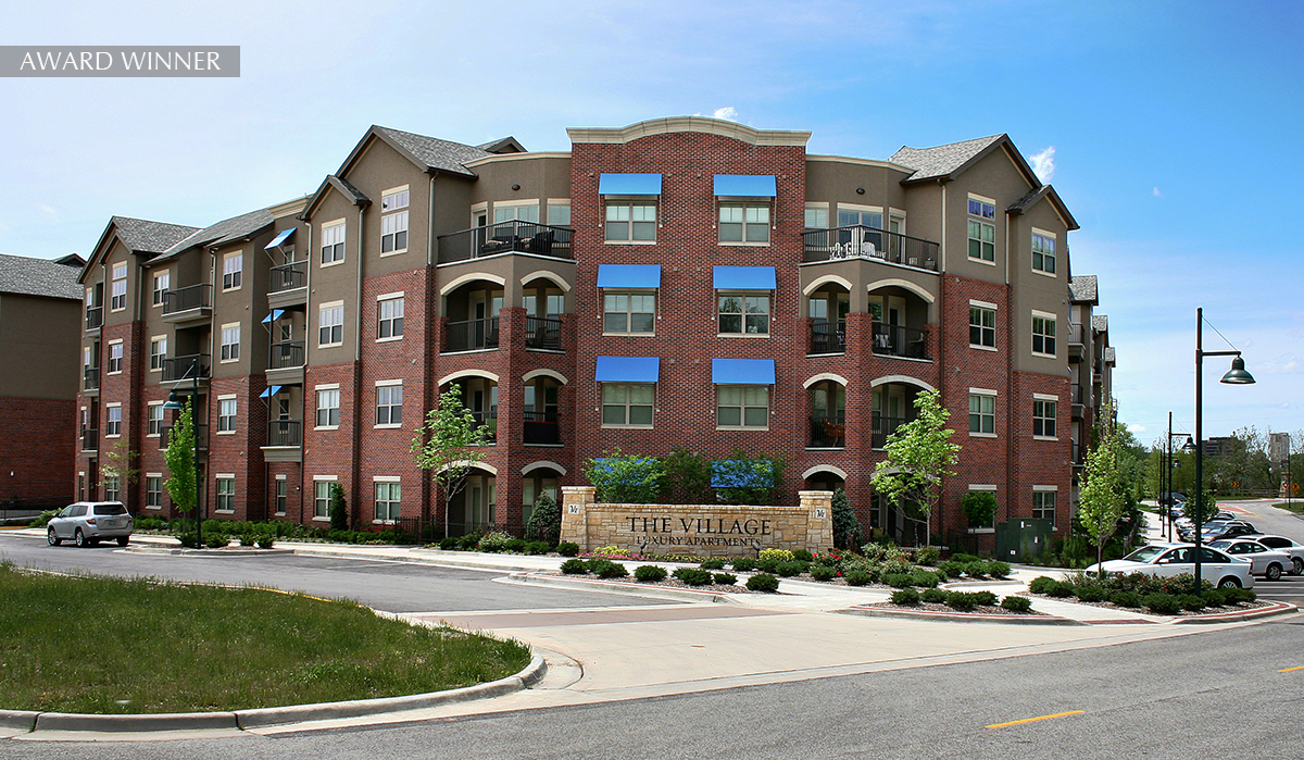 Village at Mission Farms in Leawood, Kansas award winning design by NSPJ Architects