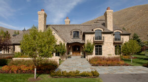 Front Exterior of Sun Valley Retreat Designed by NSPJ Architects