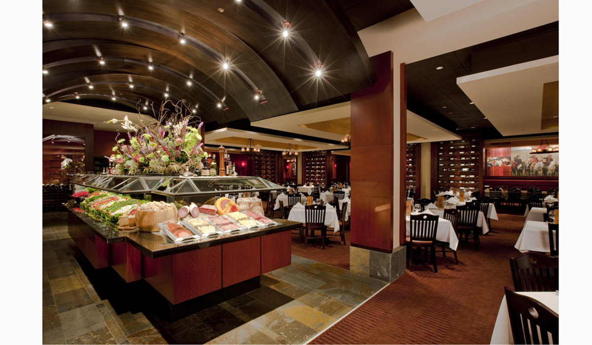 Fogo De Chao Restaurant on the Country Club Plaza in Kansas City, Missouri designed by NSPJ Architects