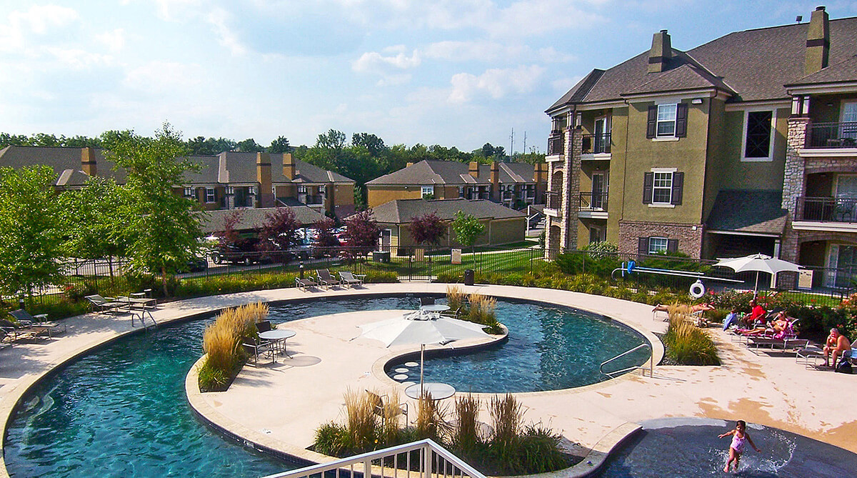 Barrewoods Apartments in Kansas City, Missouri NSPJ Architects
