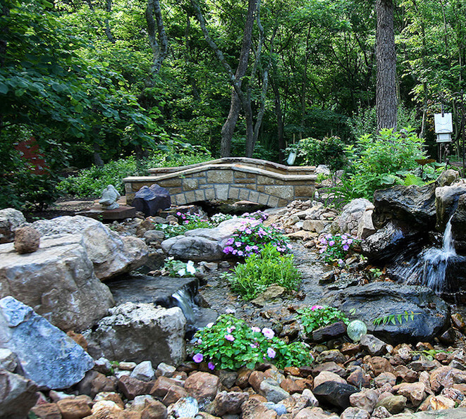 Secret Garden in Overland Park, Kansas Designed by NSPJ Architects