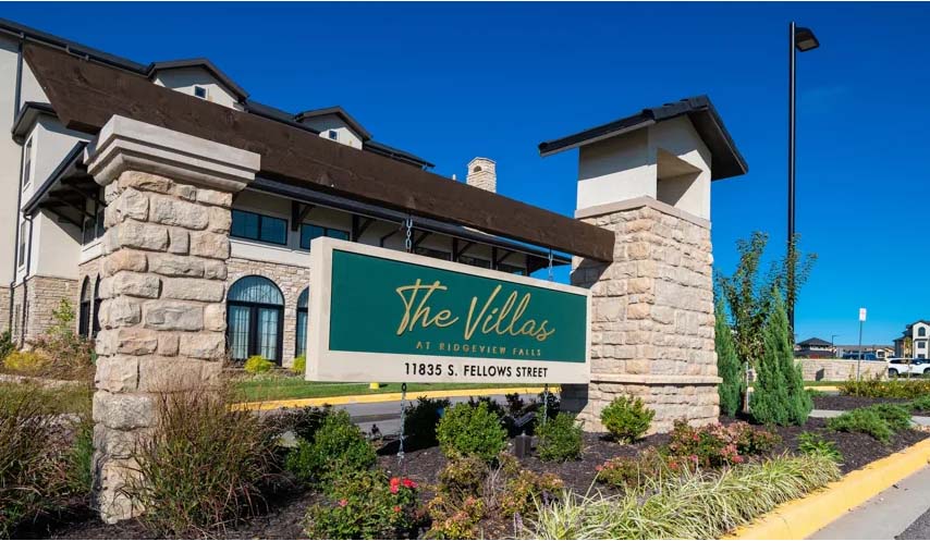 Villas at Ridgeview Falls: Olathe, Kansas - NSPJ Architects