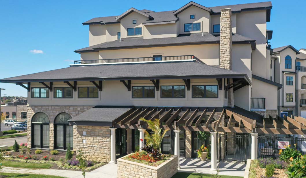 Villas at Ridgeview Falls Olathe, Kansas NSPJ Architects