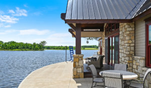 Lakeside Boathouse, LDV Ranch in Cass County, Missouri