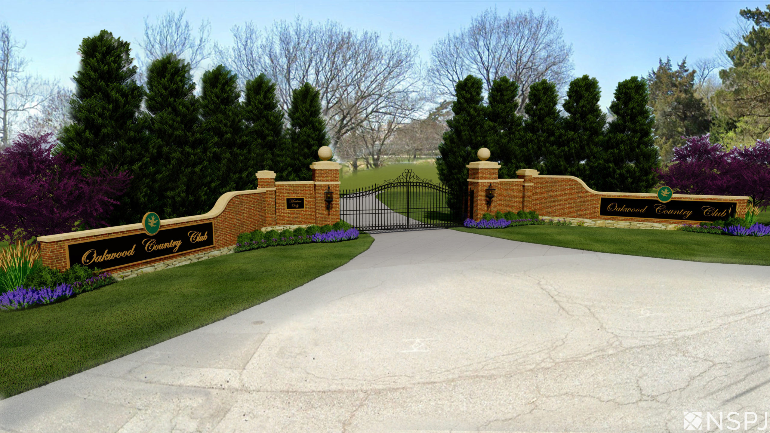 20 0706-Oakwood CC-Entry Gate Perspective updated